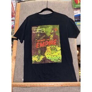 Star Wars Classic Horror Beware Of The Empire Darth Vader T-Shirt Men's Sz M